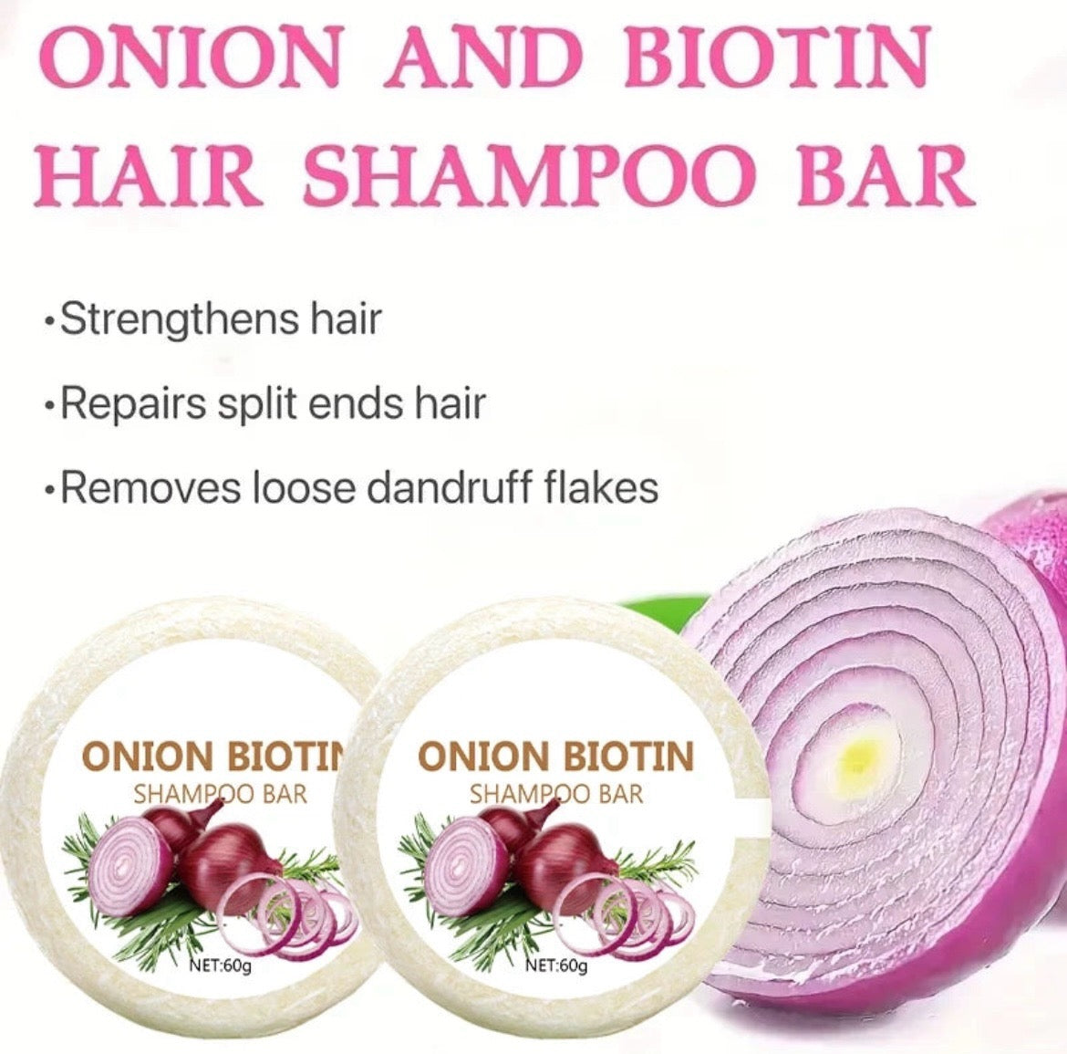 Onion and Biotin Shampoo